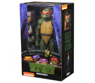 Figura articulada Michelangelo Tortugas Ninja 42cm