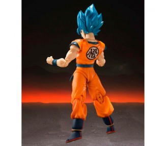 Figura Super Saiyan God Super Saiyan Son Goku Dragon Ball Super Broly 14cm