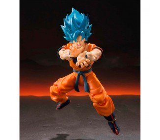 Figura Super Saiyan God Super Saiyan Son Goku Dragon Ball Super Broly 14cm