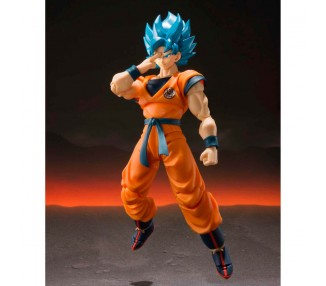 Figura Super Saiyan God Super Saiyan Son Goku Dragon Ball Super Broly 14cm