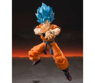 Figura Super Saiyan God Super Saiyan Son Goku Dragon Ball Super Broly 14cm
