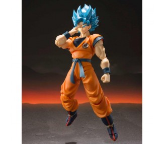 Figura Super Saiyan God Super Saiyan Son Goku Dragon Ball Super Broly 14cm