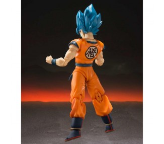 Figura Super Saiyan God Super Saiyan Son Goku Dragon Ball Super Broly 14cm