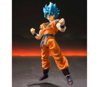 Figura Super Saiyan God Super Saiyan Son Goku Dragon Ball Super Broly 14cm