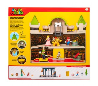 Playset Castillo Bowser deluxe Mario Bros