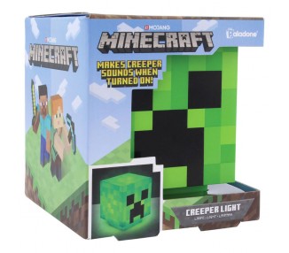 Lampara Creeper Minecraft