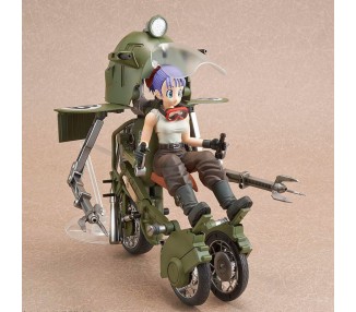 Figura Bulma Variable n19 Motorcycle Model Kit Dragon Ball 16cm