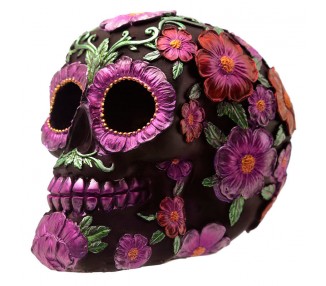 Figura Calavera Dia de los Muertos Floral surtido