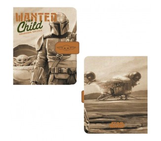 Set papeleria Yoda Child The Mandalorian Star Wars