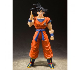 Figura Son Goku Saiyan Raised on Earth Dragon Ball 14cm