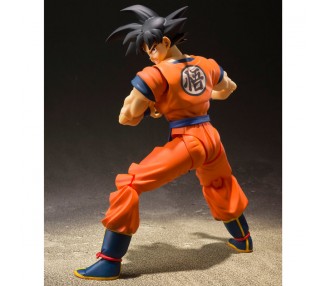 Figura Son Goku Saiyan Raised on Earth Dragon Ball 14cm