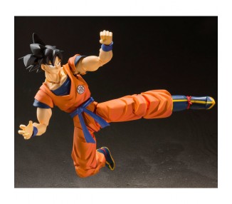 Figura Son Goku Saiyan Raised on Earth Dragon Ball 14cm