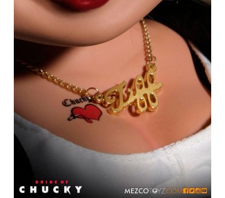 Figura Tiffany La Novia de Chucky parlante 38cm