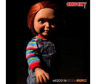 Figura articulada parlante Muñeco Diabolico Chucky 38cm