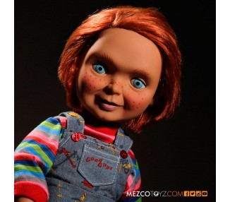Figura articulada parlante Muñeco Diabolico Chucky 38cm