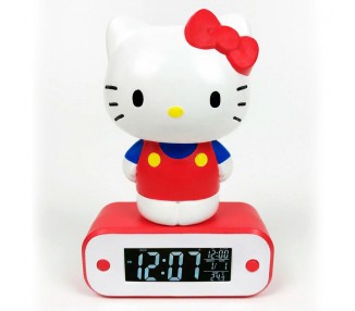 Lampara despertador Hello Kitty