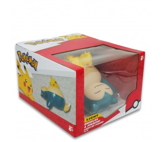 Lampara Led Touch Sensor Snorlax y Pikachu Pokemon