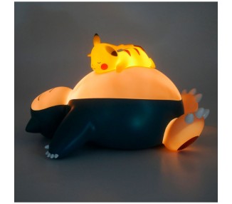 Lampara Led Touch Sensor Snorlax y Pikachu Pokemon