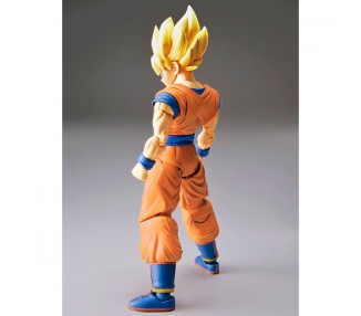 Figura Super Saiyan Goku New Version Model Kit Rise Standard Dragon Ball Z 16cm