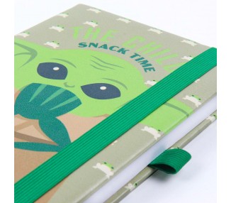 Cuaderno A5 polipiel Yoda Child The Mandalorian Star Wars