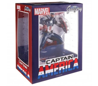 Estatua diorama Capitan America Marvel NOW! 23cm
