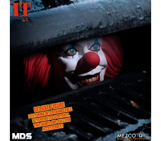 Figura MDS Deluxe Pennywise Stephen King IT 1990 15cm