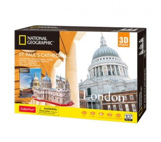 Puzzle 3D St. Pauls Cathedral National Geographic
