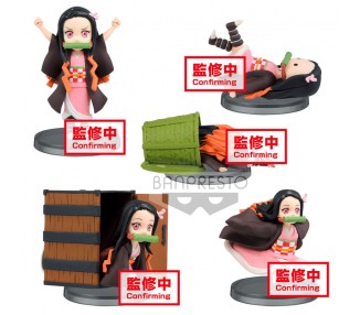 Figura World Collectable Nezuko Kamado Demon Slayer Kimetsu No Yaiba surtido 7cm