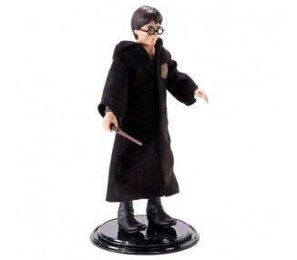 Figura Maleable Bendyfigs Harry con varita Harry Potter 19cm