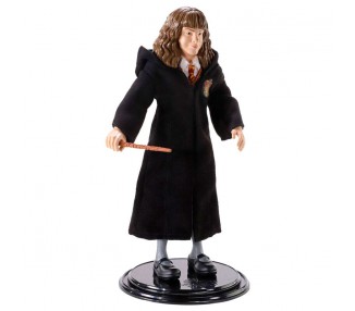 Figura Maleable Bendyfigs Hermione con varita Harry Potter 19cm