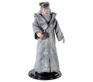 Figura Maleable Bendyfigs Dumbledore con varita Harry Potter 19cm