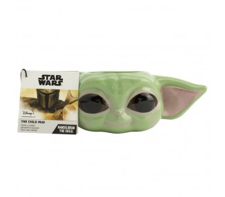 Taza 3D Yoda The Child The Mandalorian Star Wars