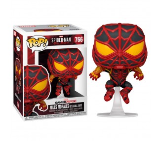 Figura POP Marvel Spiderman Miles Morales S.T.R.I.K.E. Suit