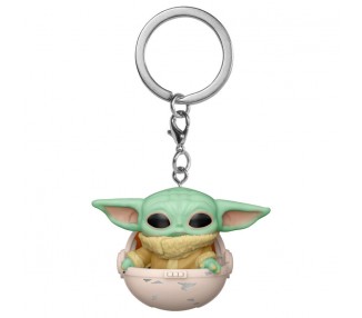 Llavero Pocket POP Star Wars The Mandalorian Yoda The Child