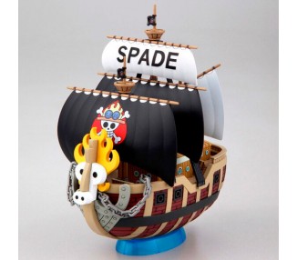 Figura Model Kit Barco Spade Pirates Ship One Piece 15cm