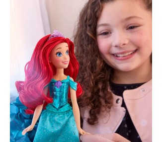 Muñeca Brillo Real Ariel La Sirenita Disney