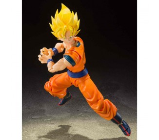 Figura Son Goku Super Saiyan Full Power Dragon Ball Z 14cm