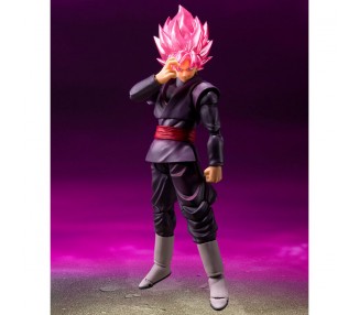 Figura Goku Black Super Saiyan Rose Dragon Ball Super 14cm