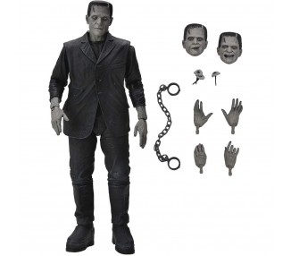 Figura Ultimate Frankenstein Monster Black and White Universal Monsters 18cm