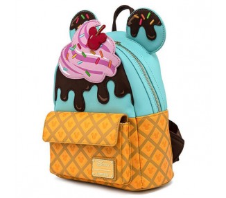 Mochila Ice Cream Mickey Minnie Disney Loungefly