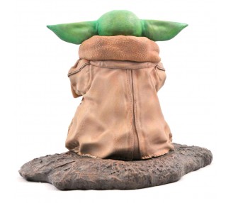 Estatua Premier Collection The Child Soup The Mandalorian Star Wars 17cm