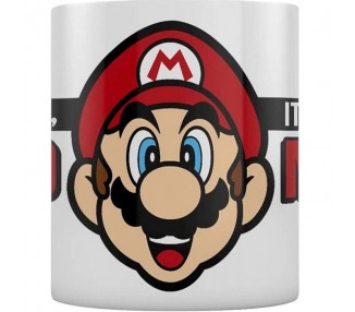 Taza Its A Me Mario Super Mario Nintendo