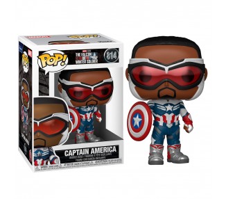 Figura POP Marvel The Falcon & Winter Soldier Captain America