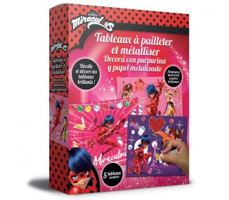 Decora con Purpurina y Papel Metalizado Prodigiosa Ladybug