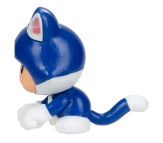Figura Toad Felino Super Mario Nintendo 6,5cm