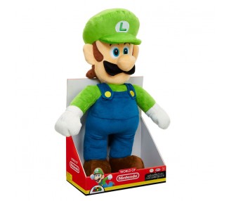 Peluche Jumbo Luigi Super Mario Nintendo 50cm
