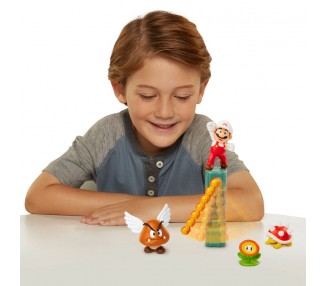 Blister diorama Castillo de Lava Super Mario Nintendo