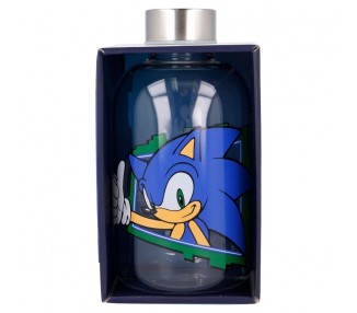 Botella cristal Sonic The Hedgehog 620ml