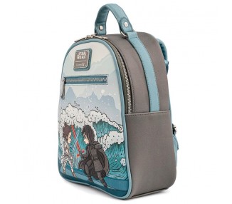 Mochila Rey Kylo Star Wars Loungefly 27cm