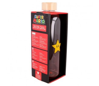 Botella cristal Super Mario Bros Nintendo 1030ml